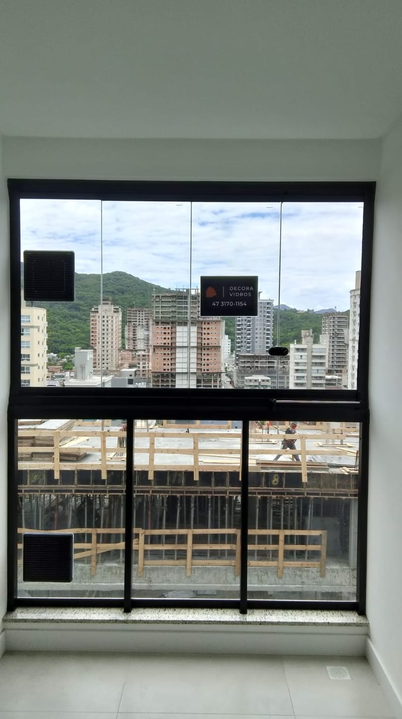 Envidraçamento de Sacadas de Vidro / Cortina de Vidro Balneário Camboriú e Itapema