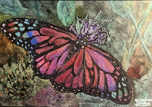 Iridescent Buttterfly - SOLD