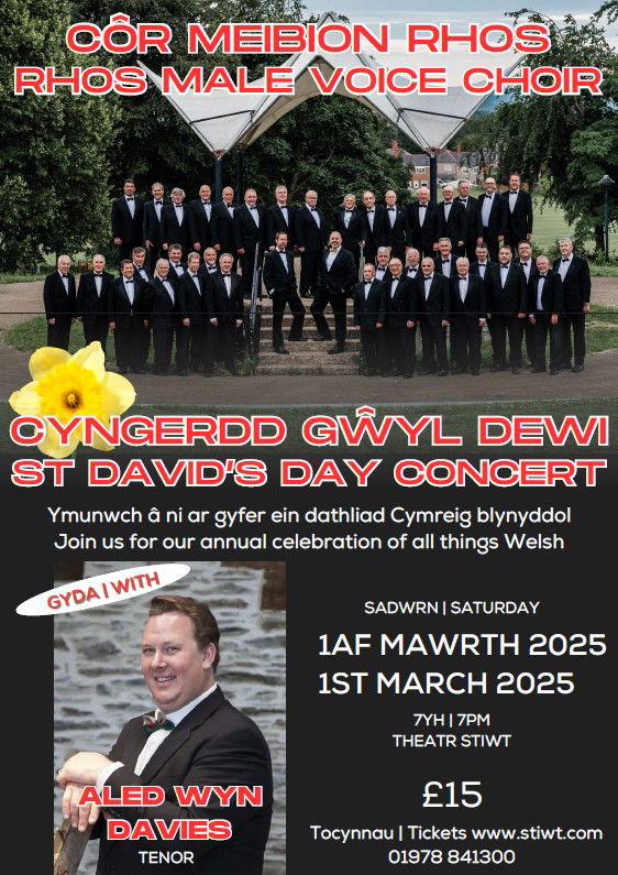 St David's Day concert, with Aled Wyn Davies