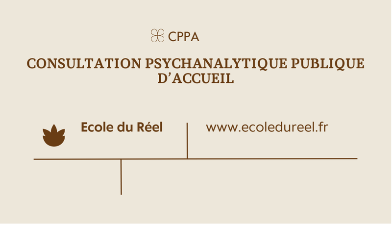 Consultation Psychanalytique Publique d'Accueil