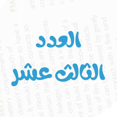 العدد رقم 13