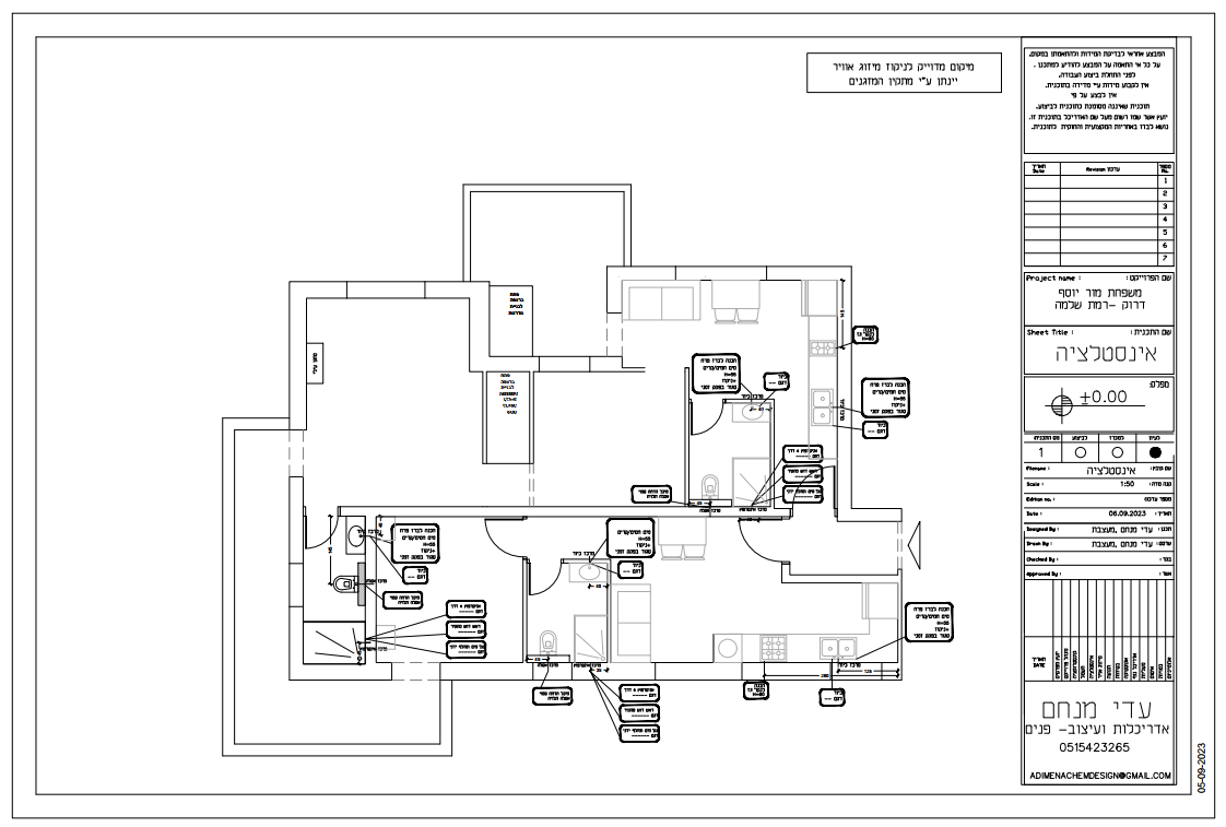 הכנת תוכניות עבודה ליחידות דיור הניבנות בירושלים 