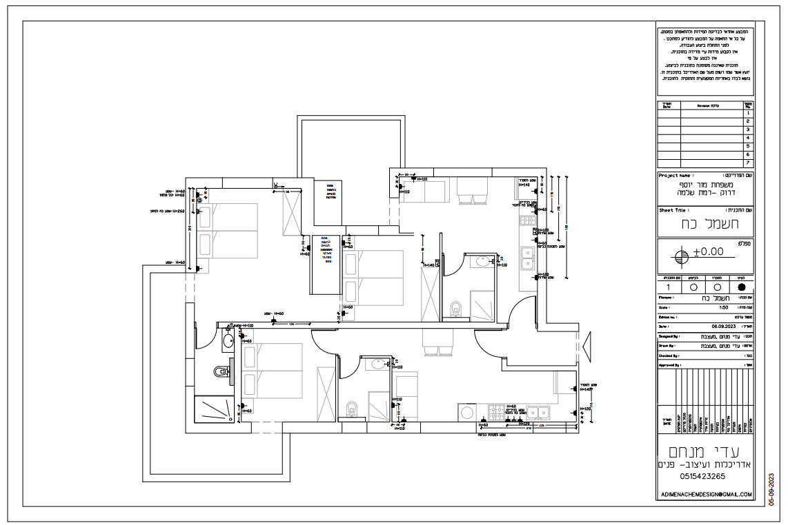 הכנת תוכניות עבודה ליחידות דיור הניבנות בירושלים 