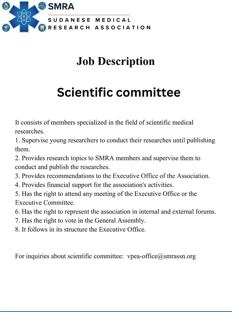Call for Scientific Committee Membership