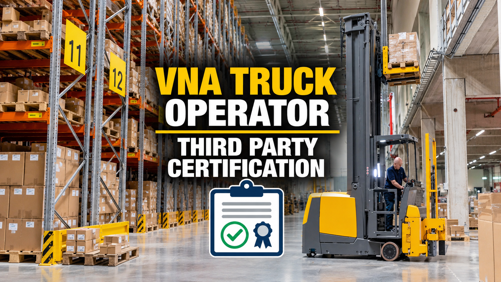 Very Narrow Aisle Lift Truck Operator Safety Training
