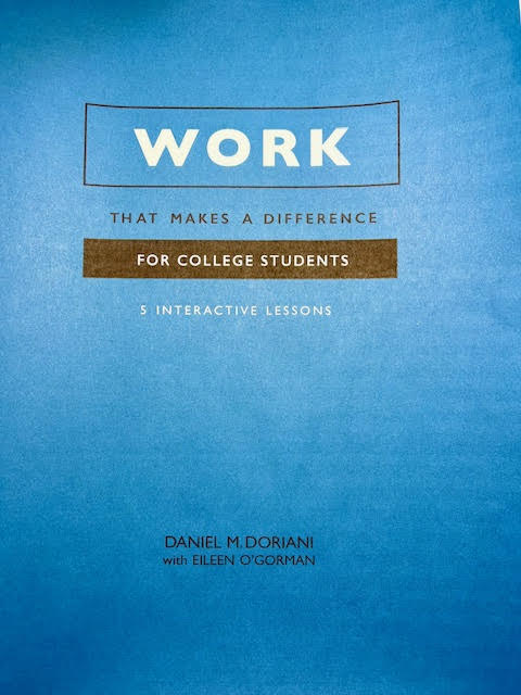 Work that Makes a Difference Zoom Online Bible Study