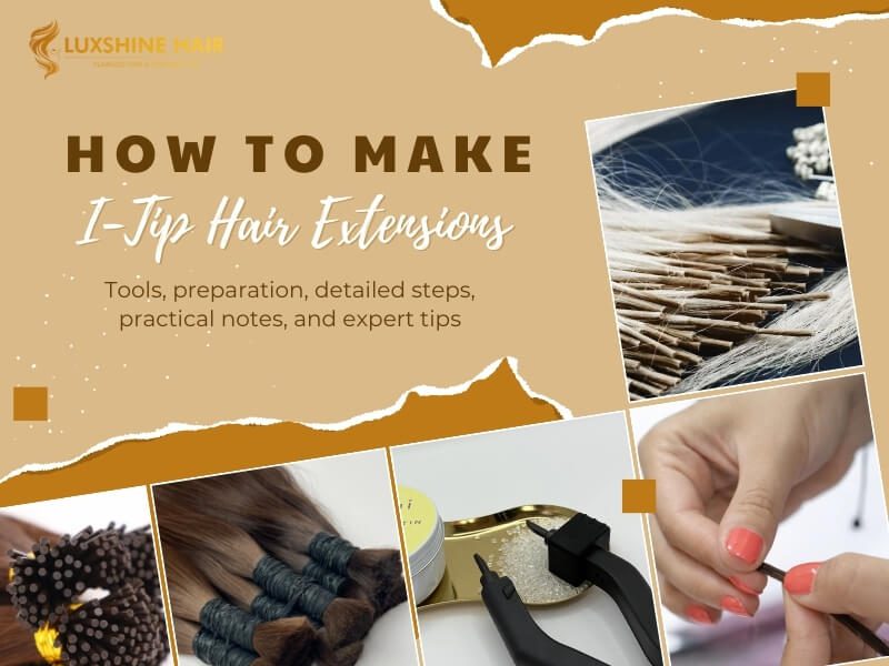 How to Make I Tip Hair Extensions