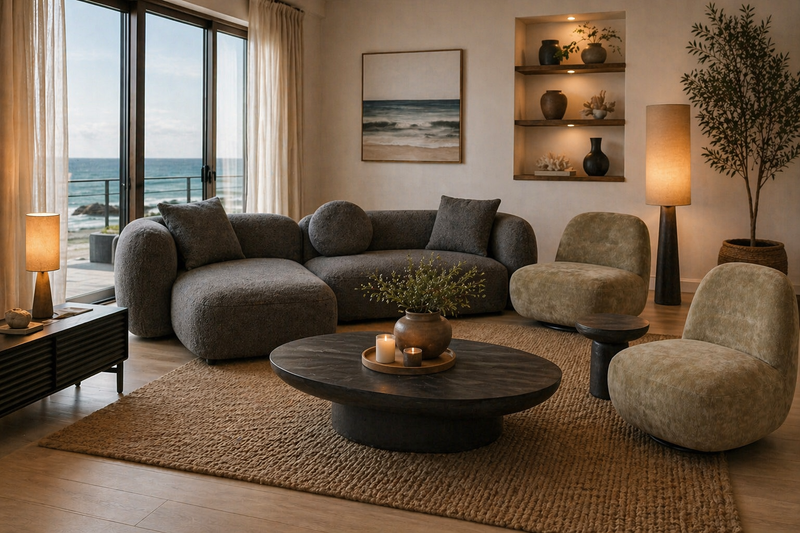 Living room, Dining room, 3 bedrooms