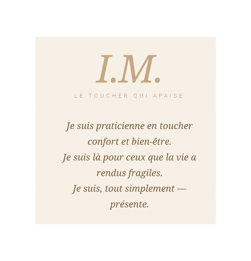 Je suis _ Bienfaits