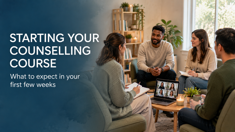 Starting Your Counselling Course: What to Expect in Your First Few Weeks