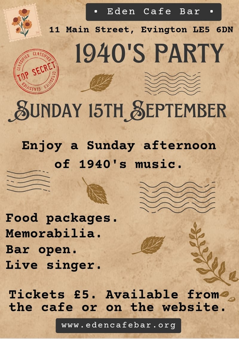 1940's Themed Afternoon