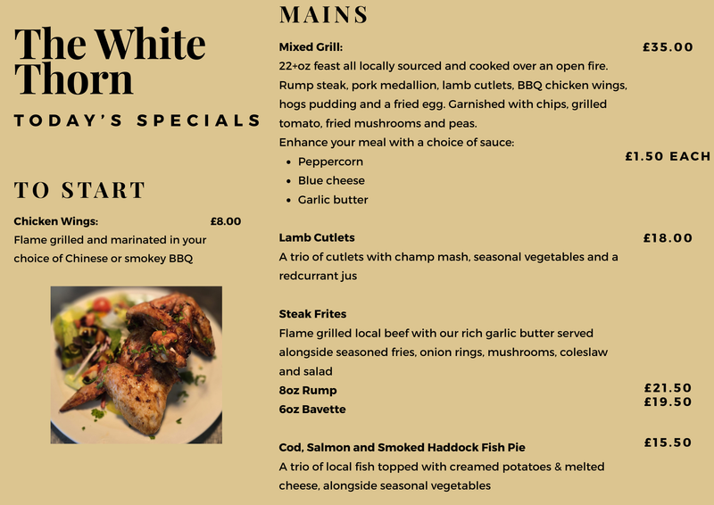 Evening Specials