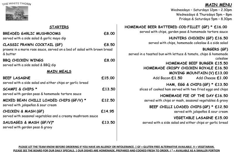 Main Menu