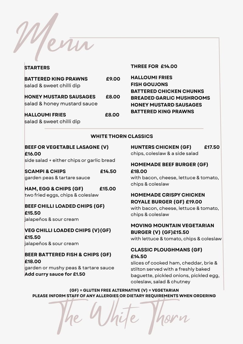 Main Menu page 2