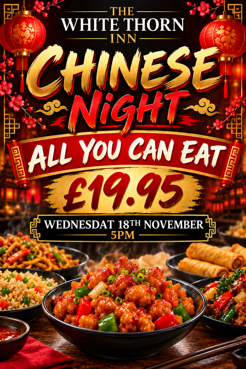 All you can eat Chinese Night