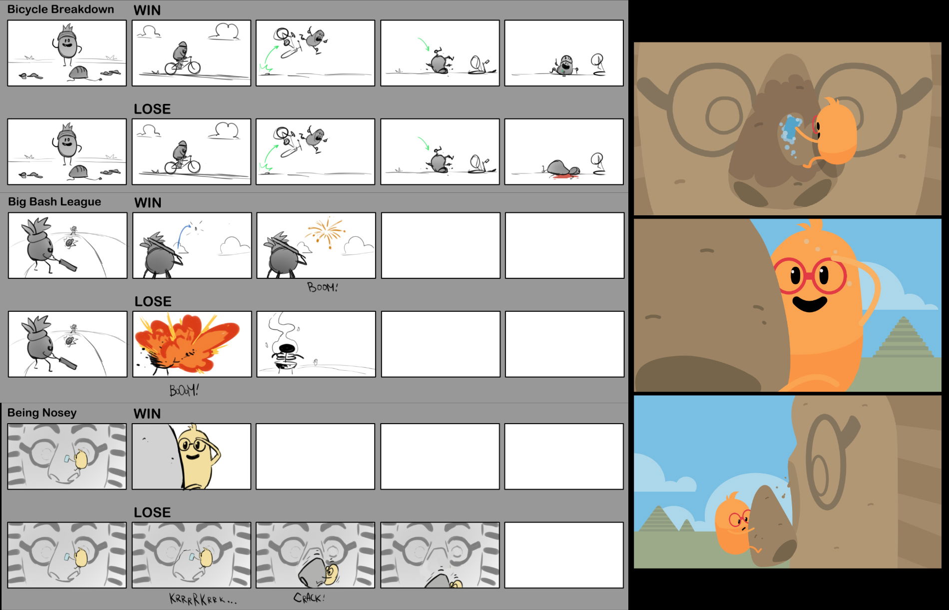 Storyboards