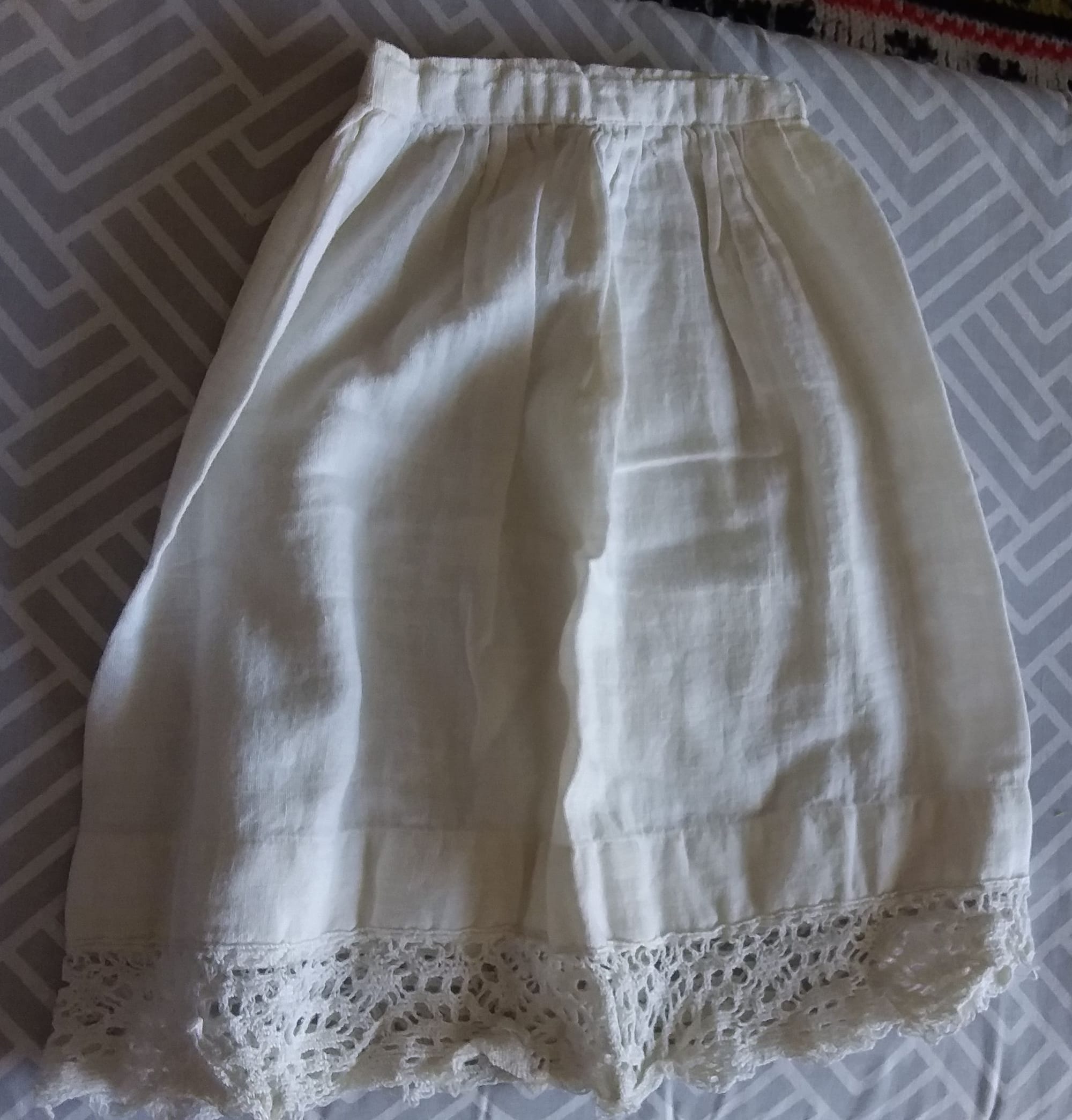 A petticoat.