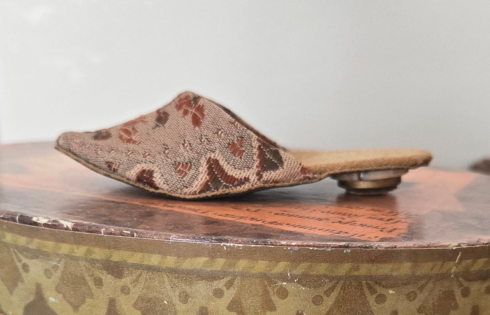 Adelaide has a new pair of mules.