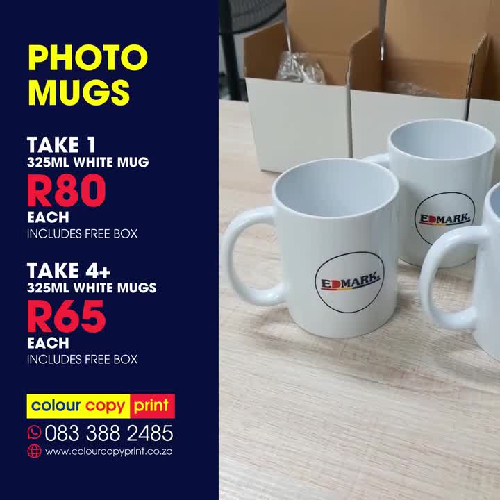 PHOTO MUGS