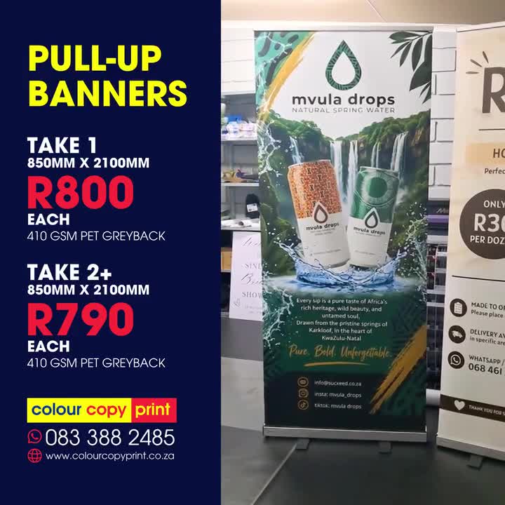 PULL-UP BANNERS