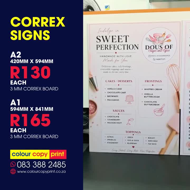 CORREX SIGNS