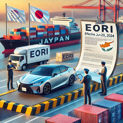 Ordering a Car from Japan to Cyprus: New Regulation from 28.06.24