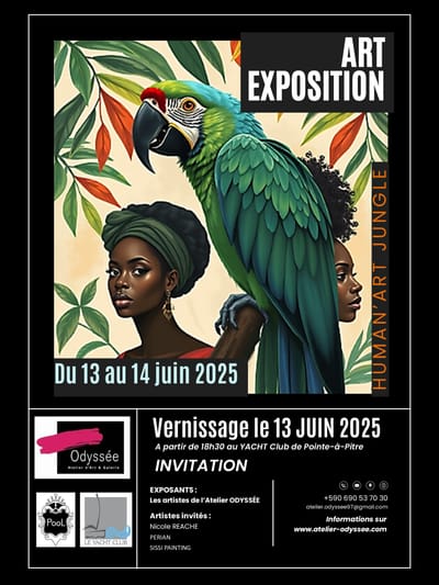 Exposition "HUMAN ART JUNGLE" – QUAND L’HUMAIN REJOINT LA NATURE