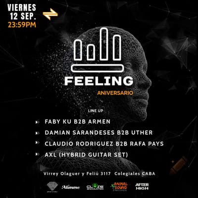 FEELING BSAS 1er ANIVERSARIO