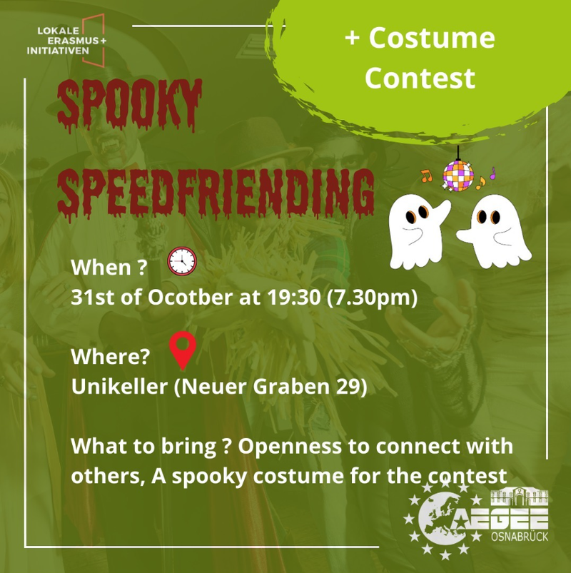 Spooky Speedfriending