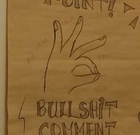 Bullshit Kommentar