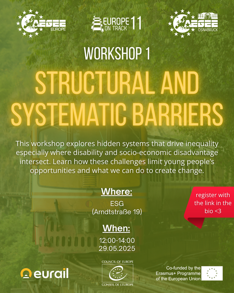 Workshop 1 - Structural and systematic barriers