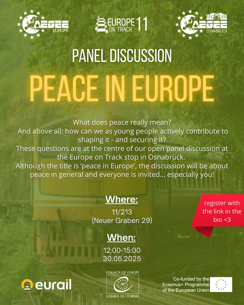 Panel Discussion - Peace in Europe