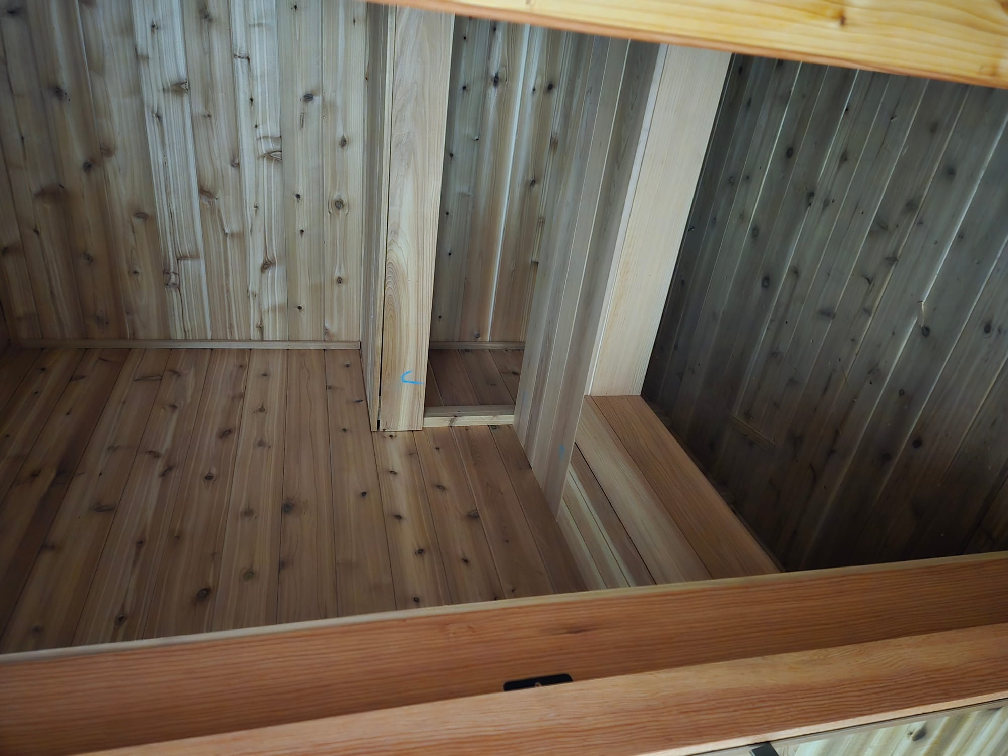 Tranquility sizes from 5x6 interior and up