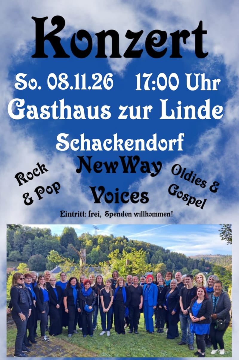 Konzert mit "New Way Voices"