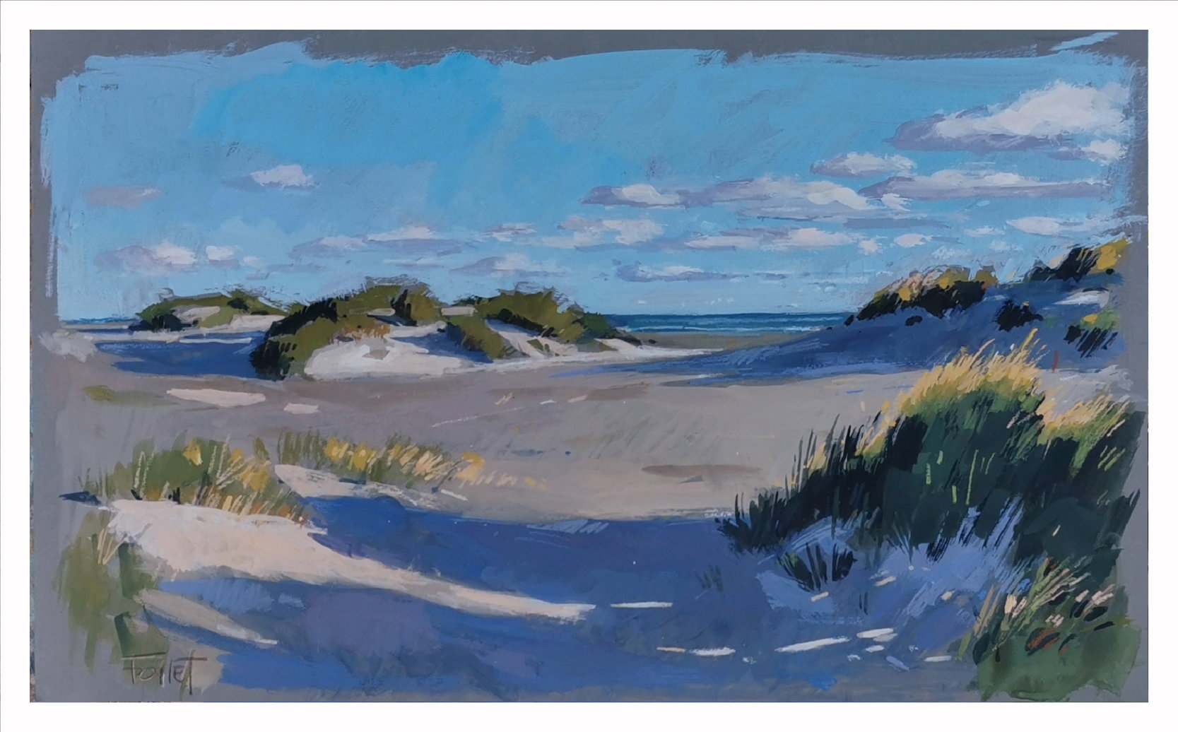 Promenade dans les dunes