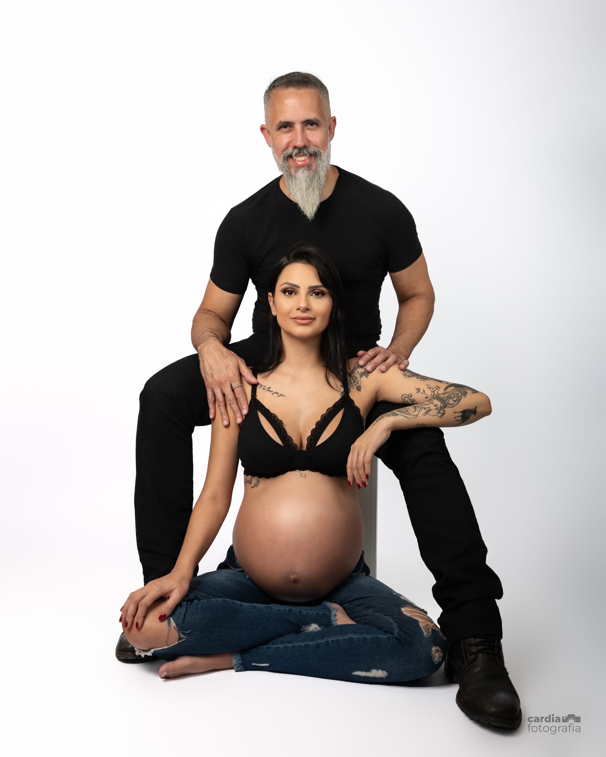 Ensaio Gestante em Estúdio