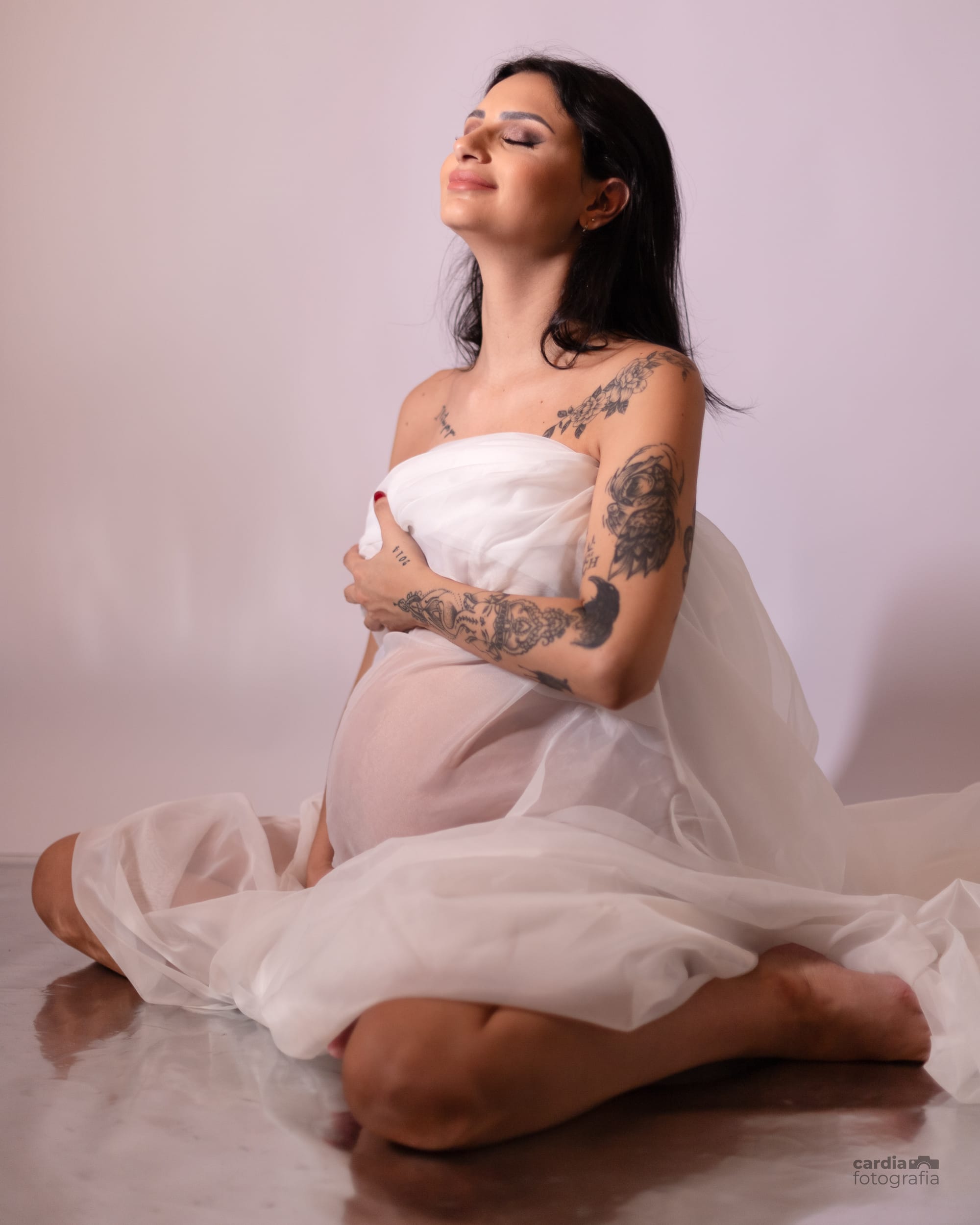 Ensaio Gestante em Estúdio
