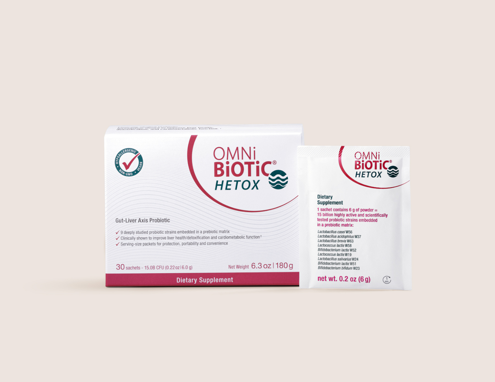 Omni-Biotic AB 10 microbiome restoration probiotic for men’s digestive balance