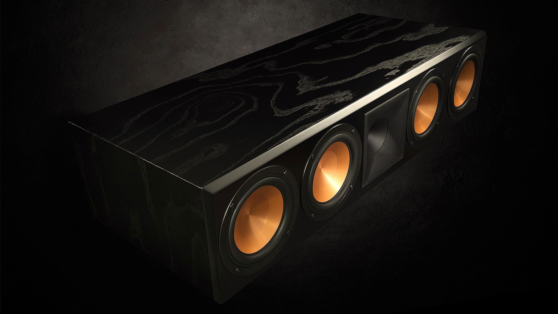 תמונת אווירה של הרמקול סנטר קליפש Klipsch RC-64 III בזווית 
