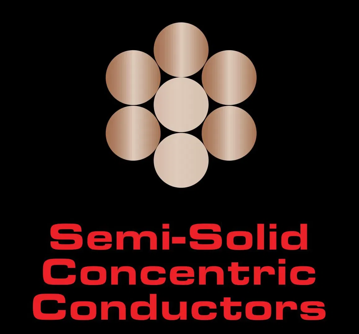 תמונת האייקון של טכנולוגיית Semi-Solid Concentric conductors המצויה בכבל הרמקולים AudioQuest Rocket 22 ולמעשה בשאר דגמי הכבלים של חברת אודיו קווסט