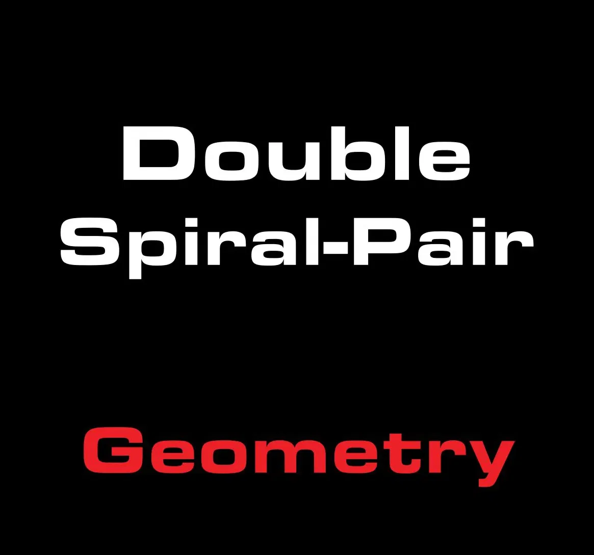 תמונת האייקון של טכנולוגיית double spiral pair geometry המצויה בכבל הרמקולים audio quest rocket 22 ובשאר דגמי כבלי הרמקולים של חברת אודיו קווסט