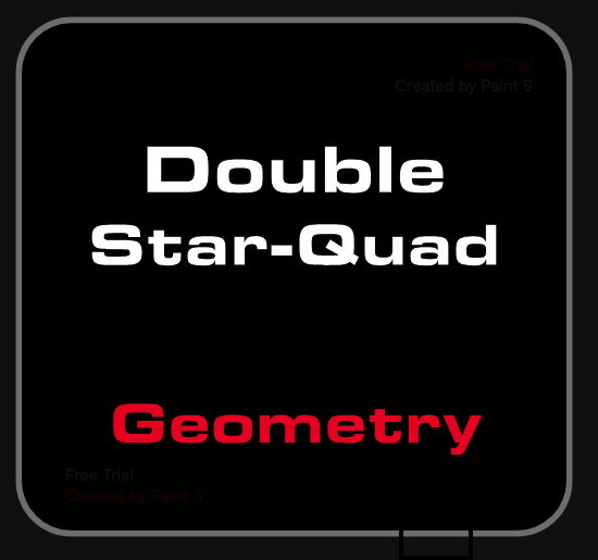 אייקון של טכנולוגיית ה double star quad שיש בכבל הרמקולים audio quest rocket 88
