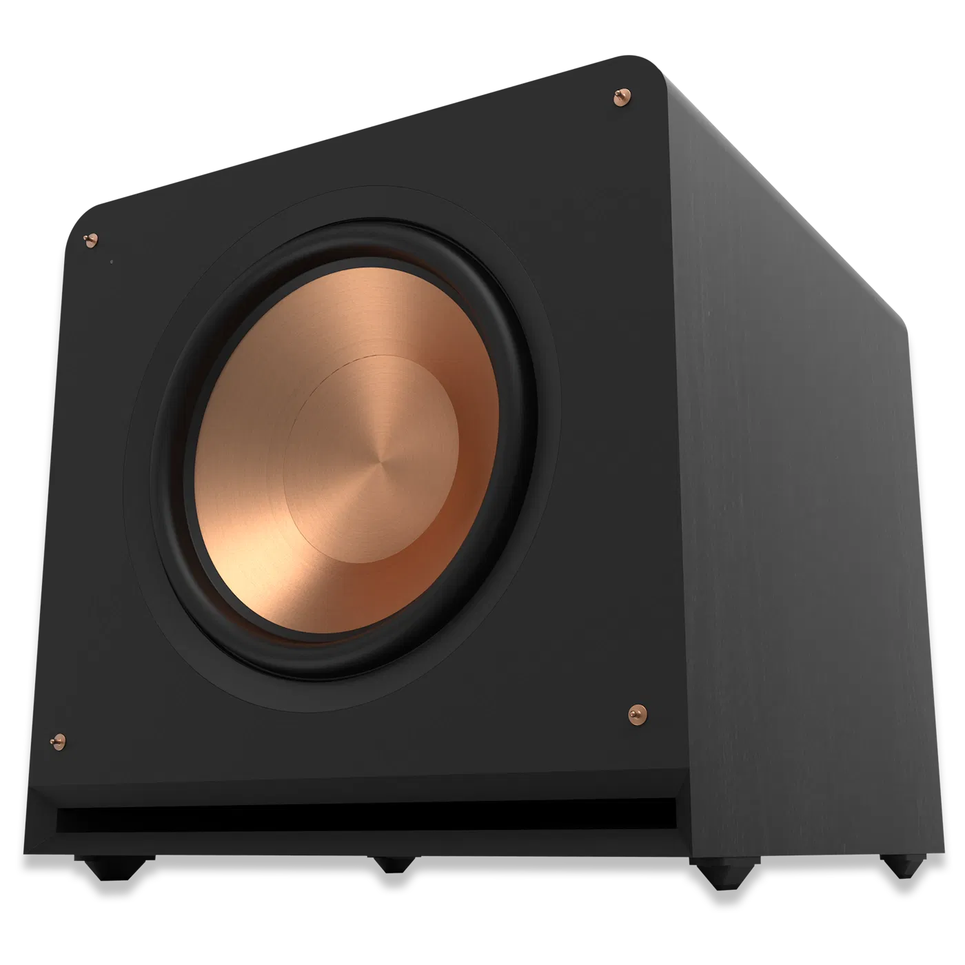 תמונה של הסאב וופר האקטיבי קליפש Klipsch RP-1400SW במבט מלמטה וקרוב אליו