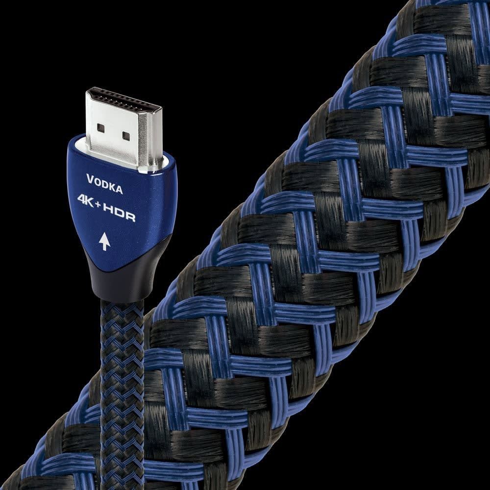כבל אודיו קווסט AudioQuest Vodka 48 HDMI מצולם מקרוב