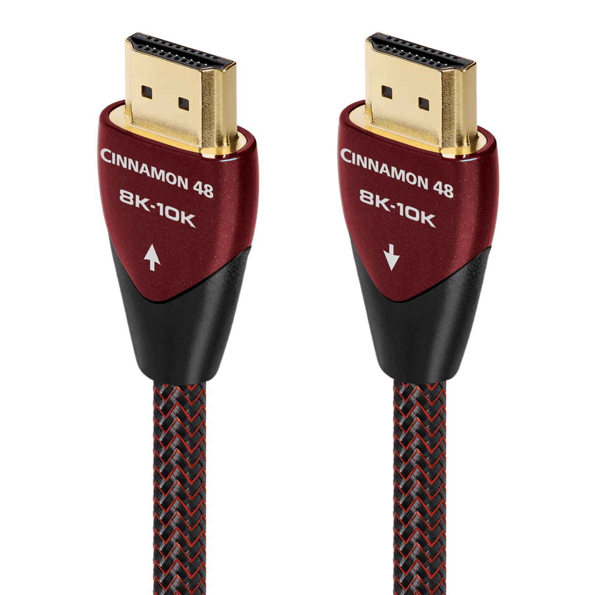 AudioQuest Cinnamon 48 HDMI כבל אודיו קווסט מצולם מקרוב