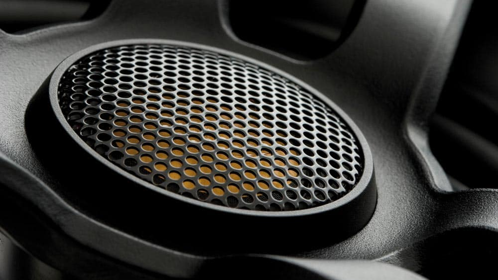 דום טוויטר מוניטר אודיו monitor audio w165 בתמונת תקריב