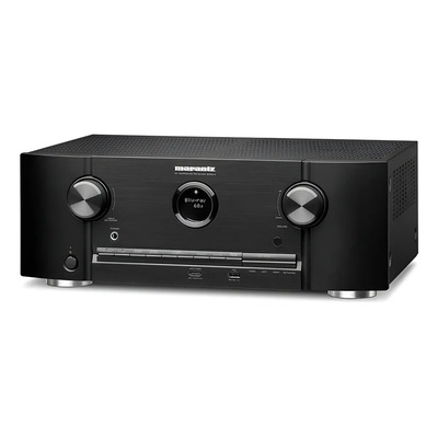 רסיבר קולנוע מרנץ Marantz SR5009 בצילום חזיתי ובגימור שחור