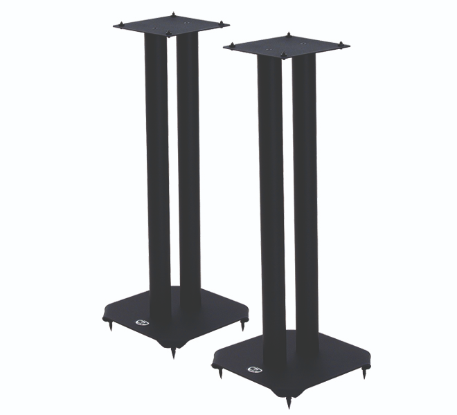 זוג סטנדים רצפתיים לרמקולים מדפיים B-Tech BT606 מונחים זה לצז זה