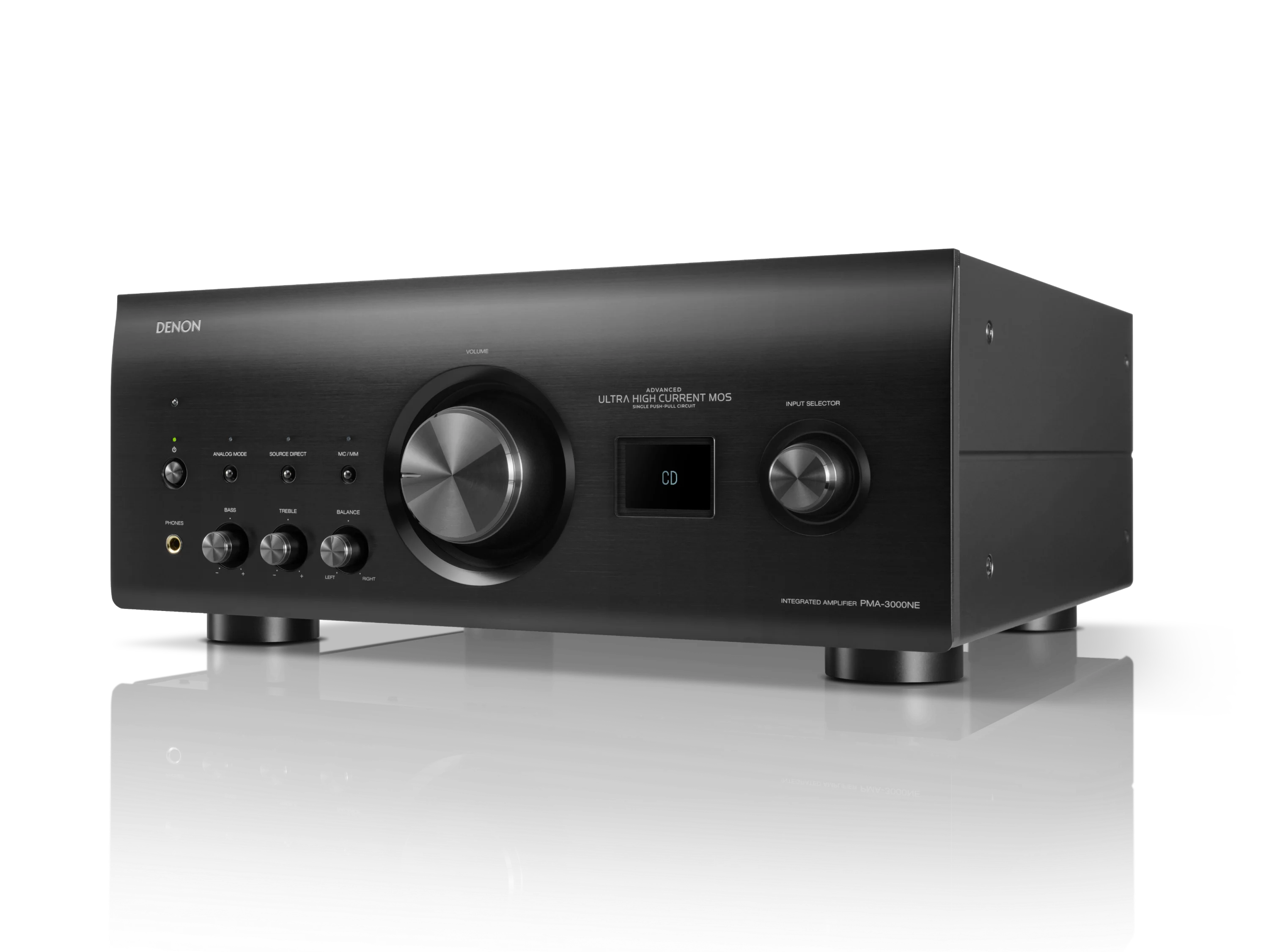 מגבר סטריאו דנון Denon PMA-3000NE בצילום חזיתי