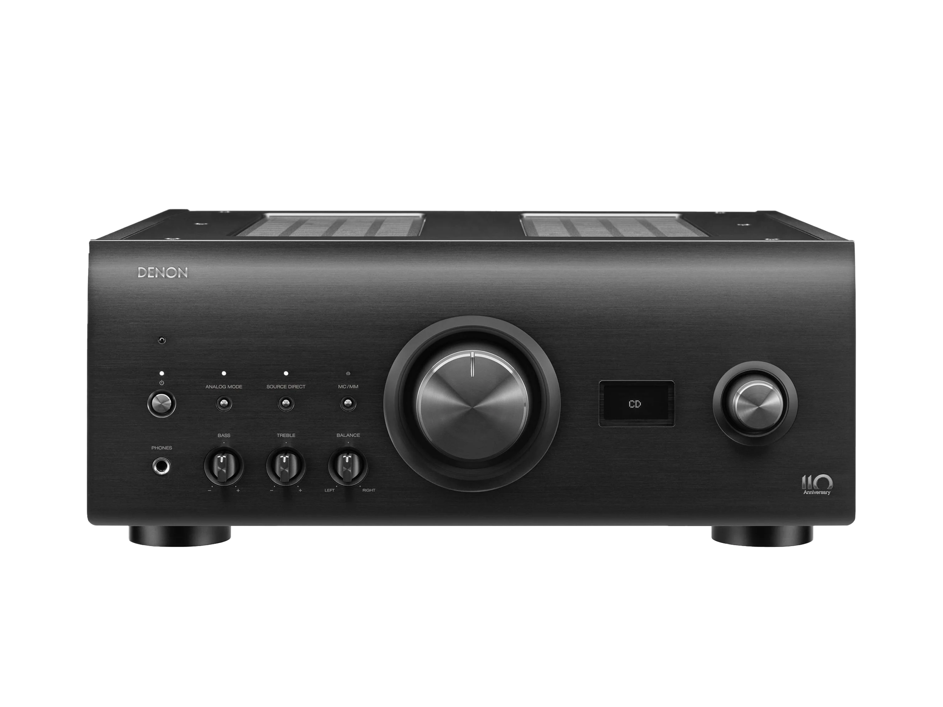 מגבר סטריאו Hi End דנון Denon PMA-A110 בצילום חזיתי ישר